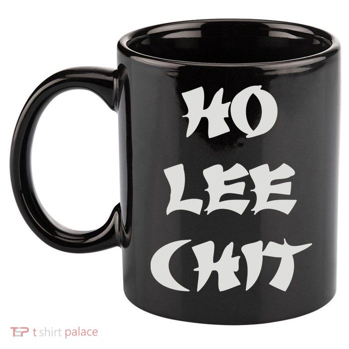 HO LEE CHIT (3) 11oz C Handle Ceramic Mug