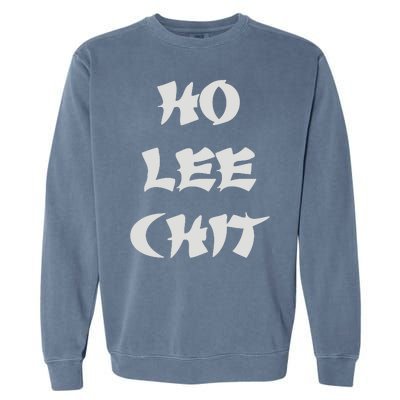 HO LEE CHIT (3) Garment-Dyed Sweatshirt