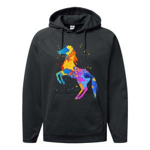 Horse Lover Clothing Wo Horse Performance Fleece Hoodie