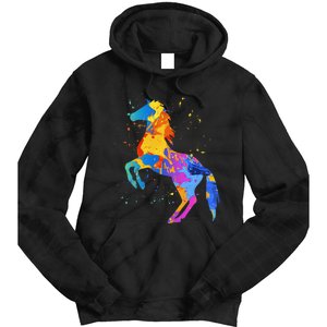 Horse Lover Clothing Wo Horse Tie Dye Hoodie