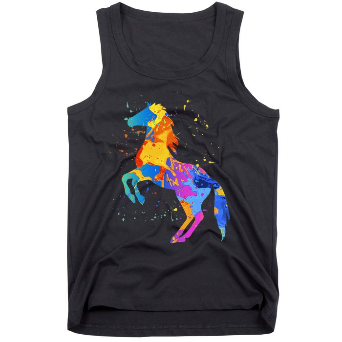 Horse Lover Clothing Wo Horse Tank Top