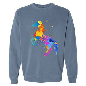 Horse Lover Clothing Wo Horse Garment-Dyed Sweatshirt