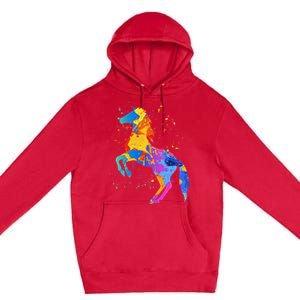 Horse Lover Clothing Wo Horse Premium Pullover Hoodie