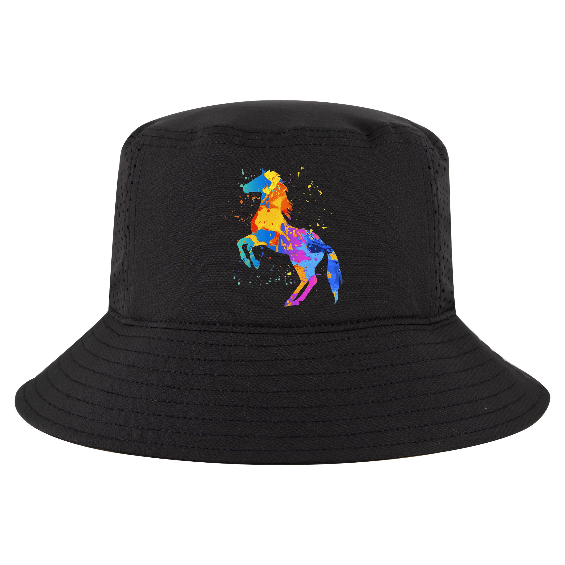 Horse Lover Clothing Women Horse Cool Comfort Performance Bucket Hat