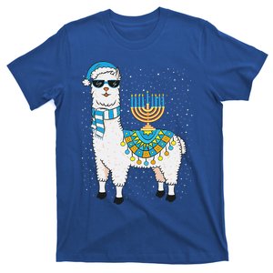 Hanukkah Llama Cute Alpaca Chanukah Christmas For Funny T-Shirt