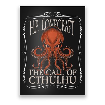 HP Lovecraft Call Of Cthulhu Ktulu Dark Academia Clothing Poster