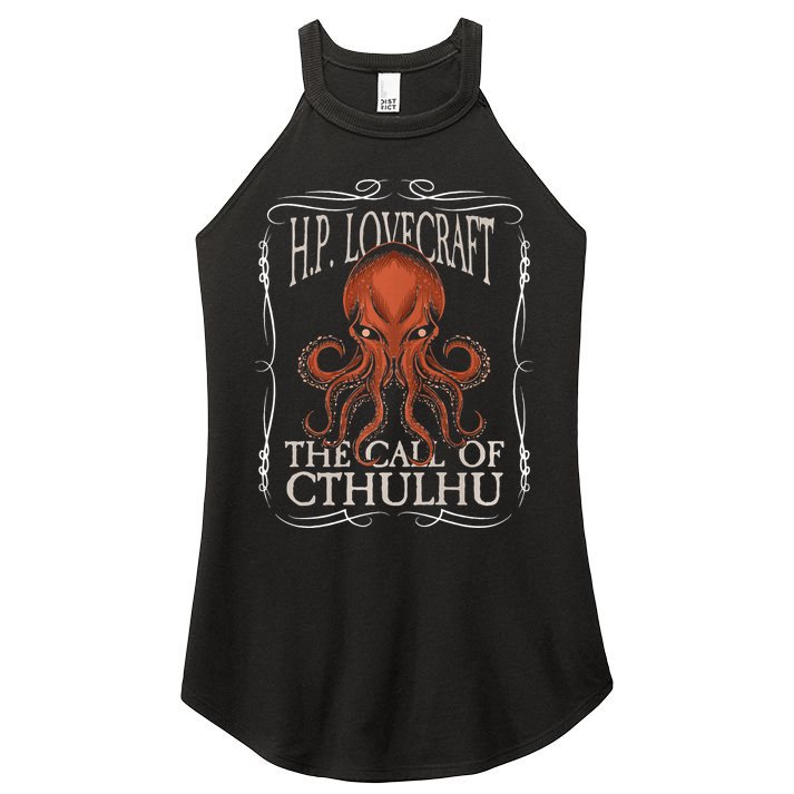 HP Lovecraft Call Of Cthulhu Ktulu Dark Academia Clothing Women's Perfect Tri Rocker Tank
