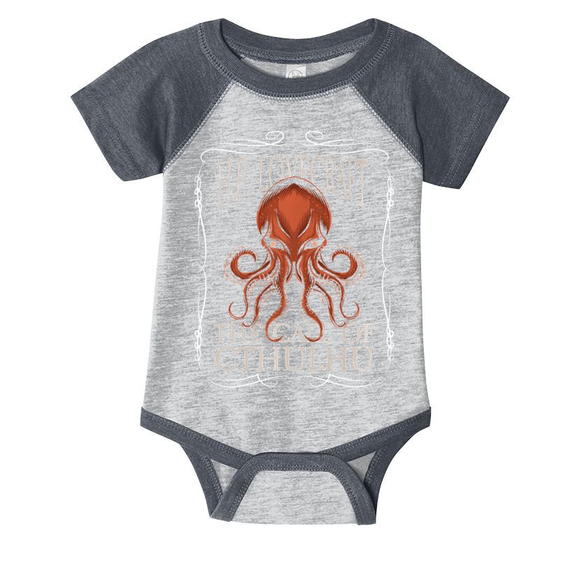 HP Lovecraft Call Of Cthulhu Ktulu Dark Academia Clothing Infant Baby Jersey Bodysuit