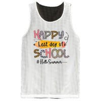 Happy Last Day Of School Teacher Graduation Last Day Mesh Reversible Basketball Jersey Tank