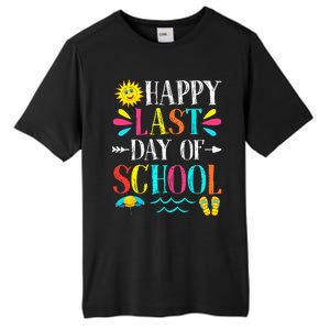 Happy Last Day Of School Teacher Student Graduation Tall Fusion ChromaSoft Performance T-Shirt