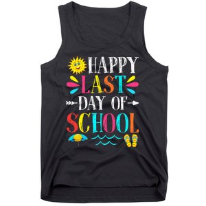 Happy Last Day Of School Teacher Student Graduation Tank Top