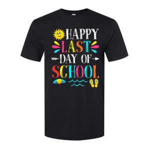 Happy Last Day Of School Teacher Student Graduation Softstyle CVC T-Shirt