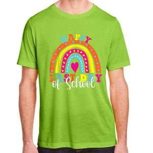 Happy Last Day Of School Teacher Student Graduation Adult ChromaSoft Performance T-Shirt