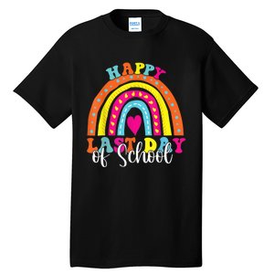 Happy Last Day Of School Teacher Student Graduation Tall T-Shirt