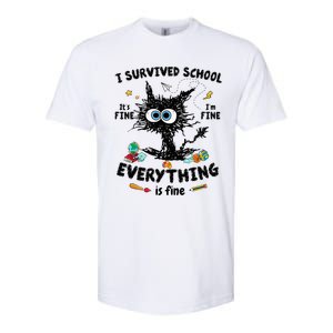 Happy Last Day Of School Teacher Student Graduation Softstyle CVC T-Shirt