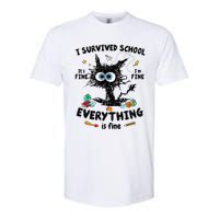 Happy Last Day Of School Teacher Student Graduation Softstyle CVC T-Shirt