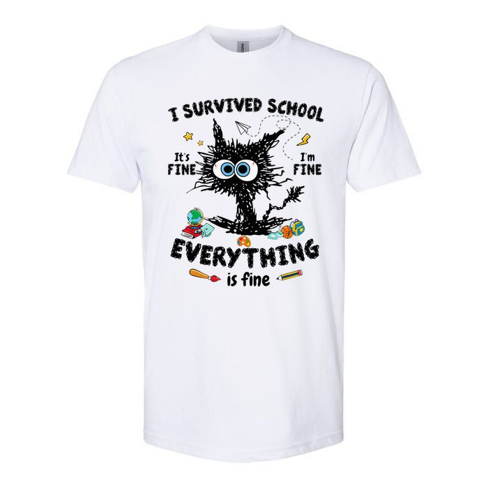 Happy Last Day Of School Teacher Student Graduation Softstyle CVC T-Shirt