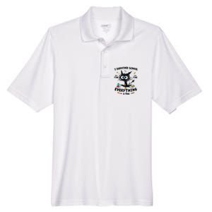 Happy Last Day Of School Teacher Student Graduation Men's Origin Performance Pique Polo