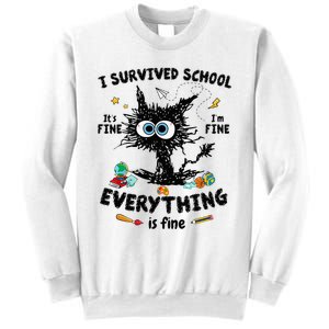 Happy Last Day Of School Teacher Student Graduation Sweatshirt