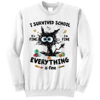 Happy Last Day Of School Teacher Student Graduation Sweatshirt