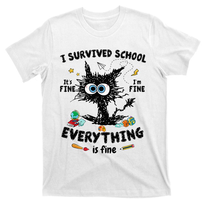 Happy Last Day Of School Teacher Student Graduation T-Shirt