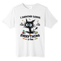 Happy Last Day Of School Teacher Student Graduation Tall Fusion ChromaSoft Performance T-Shirt