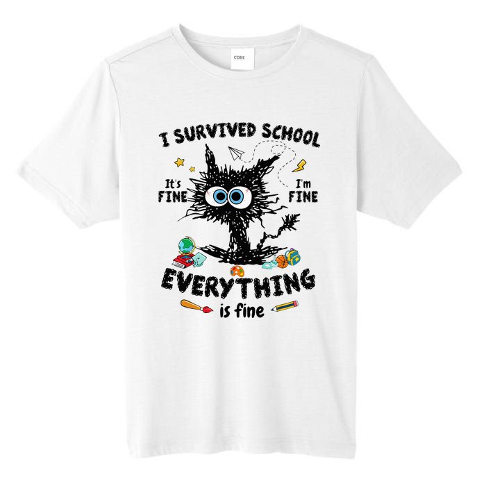 Happy Last Day Of School Teacher Student Graduation Tall Fusion ChromaSoft Performance T-Shirt