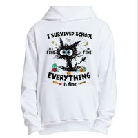 Happy Last Day Of School Teacher Student Graduation Urban Pullover Hoodie