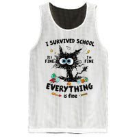 Happy Last Day Of School Teacher Student Graduation Mesh Reversible Basketball Jersey Tank