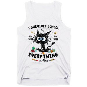 Happy Last Day Of School Teacher Student Graduation Tank Top