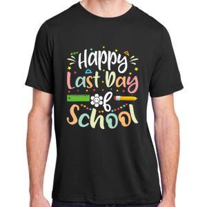 Happy Last Day of School Teacher Student Graduation Adult ChromaSoft Performance T-Shirt