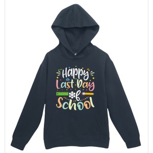 Happy Last Day of School Teacher Student Graduation Urban Pullover Hoodie