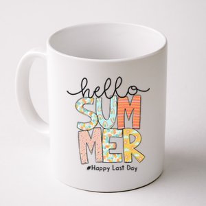 Happy Last Day Of School Teacher Student Hello Summer Gifts Coffee Mug