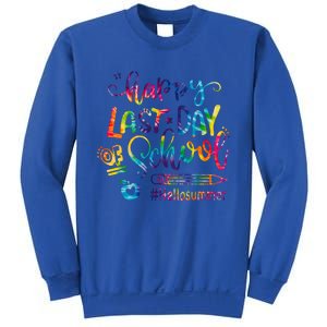 Happy Last Day Of School Hello Summer Teacher Student Shirts Sweatshirt