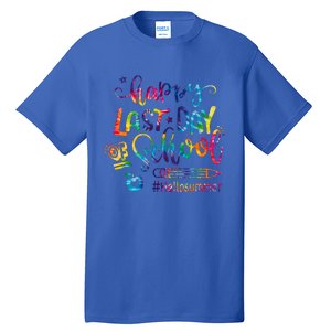 Happy Last Day Of School Hello Summer Teacher Student Shirts Tall T-Shirt