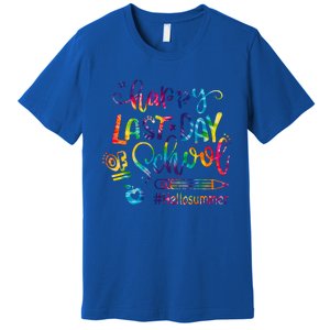 Happy Last Day Of School Hello Summer Teacher Student Shirts Premium T-Shirt