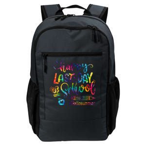 Happy Last Day Of School Hello Summer Teacher Student Shirts Daily Commute Backpack