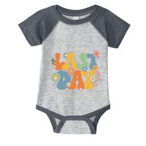 Happy Last Day Of School Graduation Groovy Teacher Student Infant Baby Jersey Bodysuit