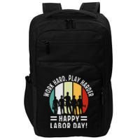 Happy Labor Day Celebration Graphic Impact Tech Backpack