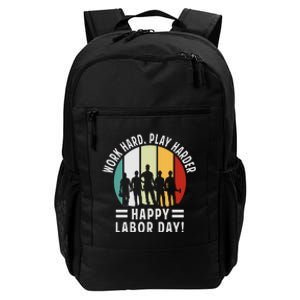 Happy Labor Day Celebration Graphic Daily Commute Backpack