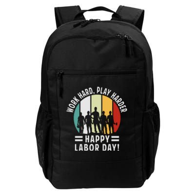 Happy Labor Day Celebration Graphic Daily Commute Backpack