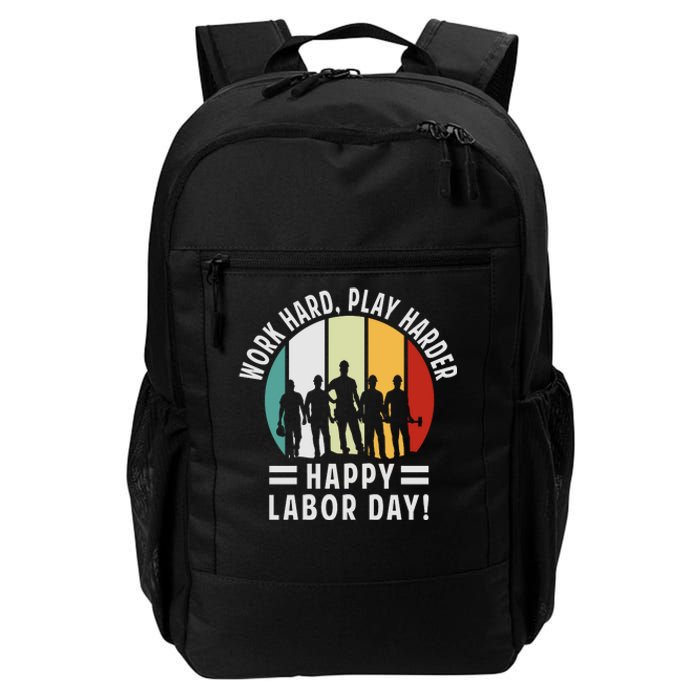 Happy Labor Day Celebration Graphic Daily Commute Backpack