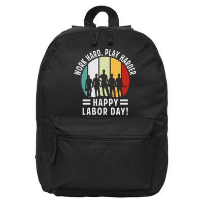 Happy Labor Day Celebration Graphic 16 in Basic Backpack