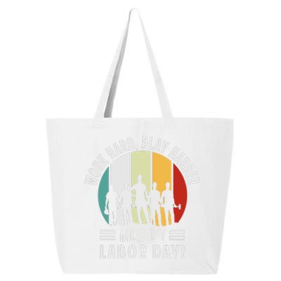 Happy Labor Day Celebration Graphic 25L Jumbo Tote