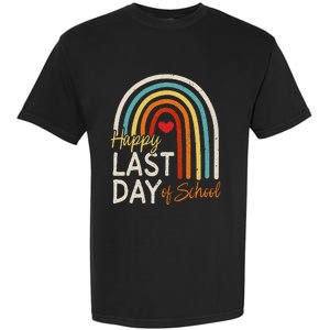 Happy Last Day Of School Teacher Student Graduation Garment-Dyed Heavyweight T-Shirt