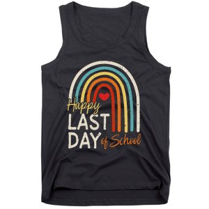 Happy Last Day Of School Teacher Student Graduation Tank Top