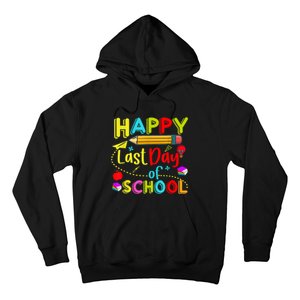 Happy Last Day Of School Hello Summer Teacher Student Hoodie