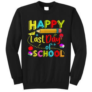 Happy Last Day Of School Hello Summer Teacher Student Sweatshirt