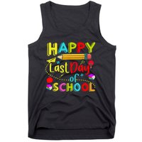 Happy Last Day Of School Hello Summer Teacher Student Tank Top