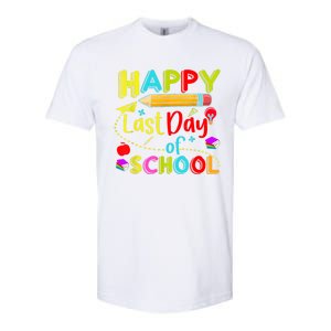 Happy Last Day Of School Hello Summer Teacher Student Softstyle CVC T-Shirt